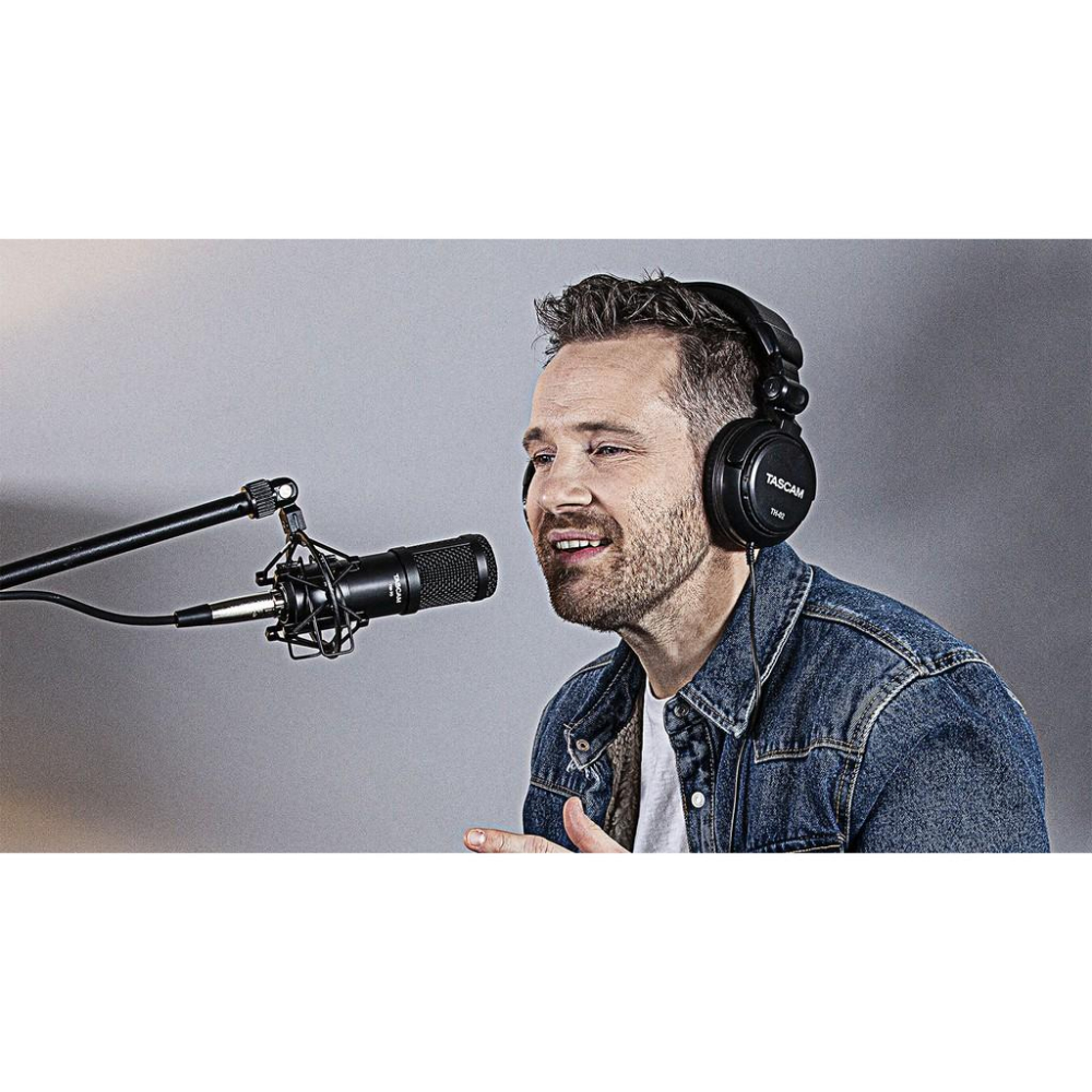 《 送 硬殼收納包 現貨 台灣出貨 公司貨 開發票 》TASCAM 達斯冠 TM-70 廣播級 動圈式 麥克風-細節圖3