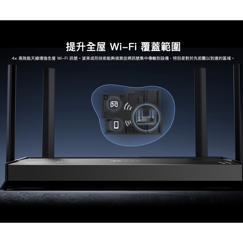 《 tp-link 免運 公司貨 》Archer BE220 BE3600 雙頻 WiFi 7 路由器 無線 分享器-細節圖6