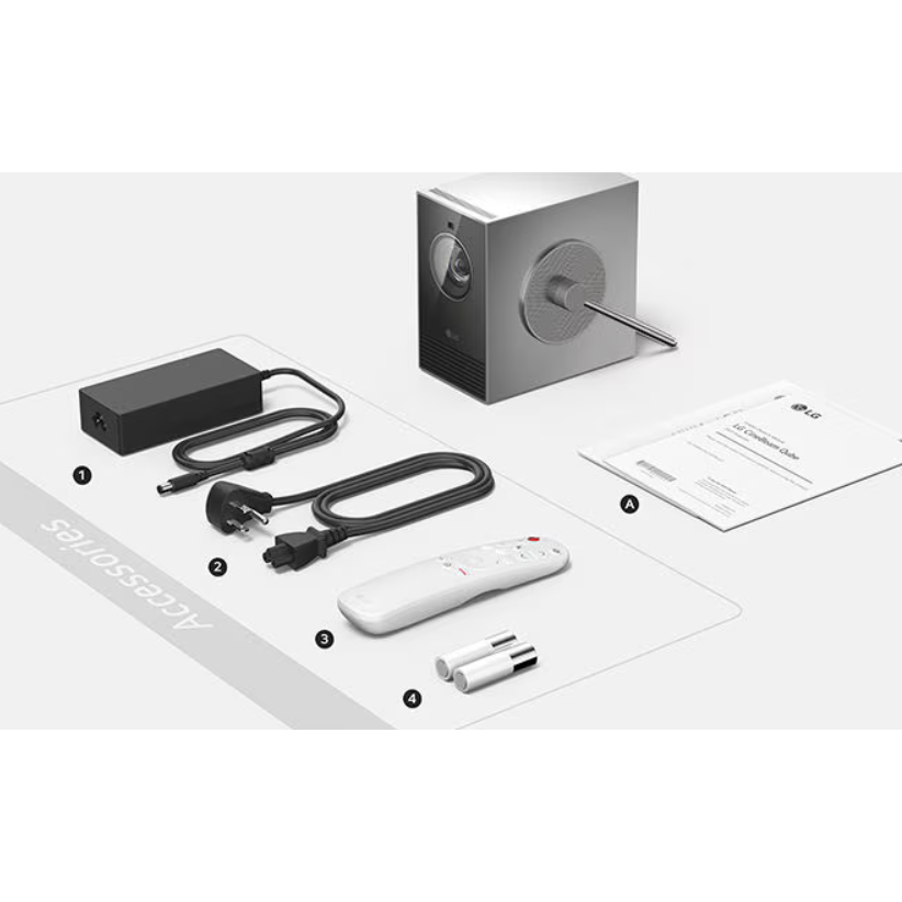 《 LG 樂金 現貨 免運 原廠 送 布幕 》CineBeam Q 小銀河 雷射 4K 短焦微型投影機 微投 投影機-細節圖10