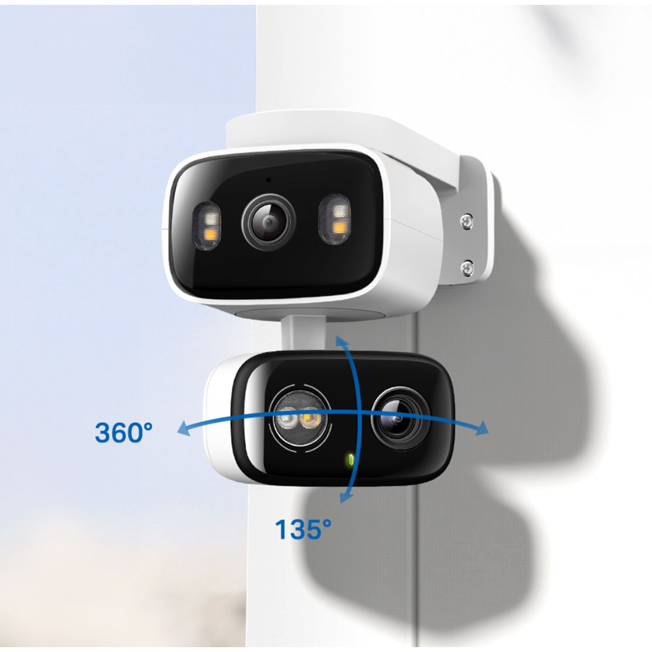 《tp-link 防水 可動 AI 2K 雙鏡》Tapo C246D 2K 高畫質 家庭安全 WiFi 攝影機 監視器-細節圖2