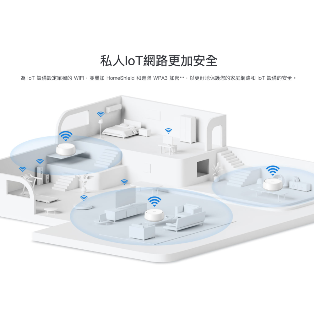 《 tp-link 免運 3入 》Deco BE22 BE3600 雙頻 Mesh WiFi 7 網狀 路由器 分享器-細節圖5