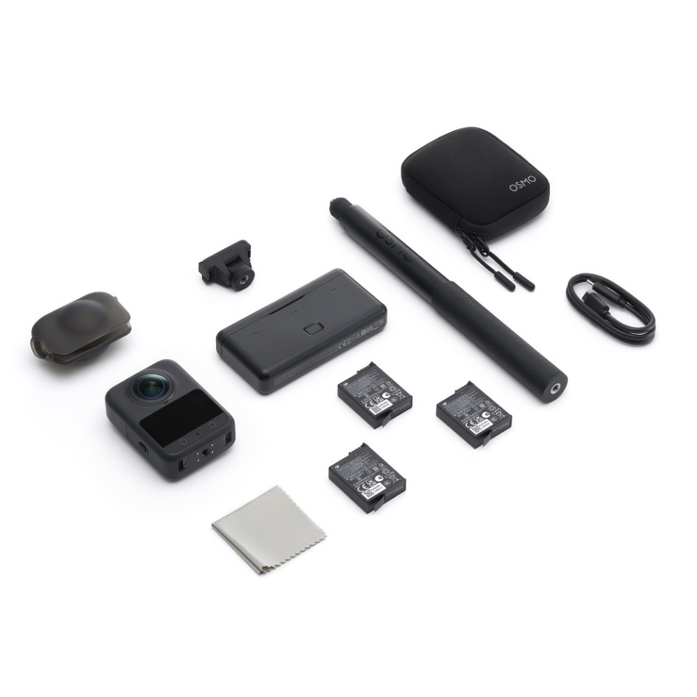 《 送好禮 DJI 大疆 ⭐ 原廠 公司貨 》Osmo 360 8K 全景攝影機 全景相機 運動相機 運動相機-規格圖1