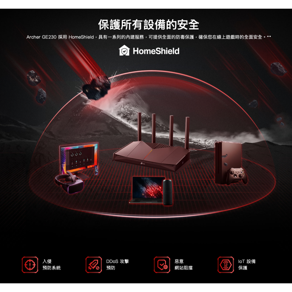 《tp-link 免運 公司貨 電競》Archer GE230 BE3600 雙頻 WiFi 7 路由器 無線 分享器-細節圖9