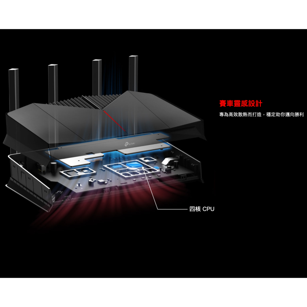 《tp-link 免運 公司貨 電競》Archer GE230 BE3600 雙頻 WiFi 7 路由器 無線 分享器-細節圖6