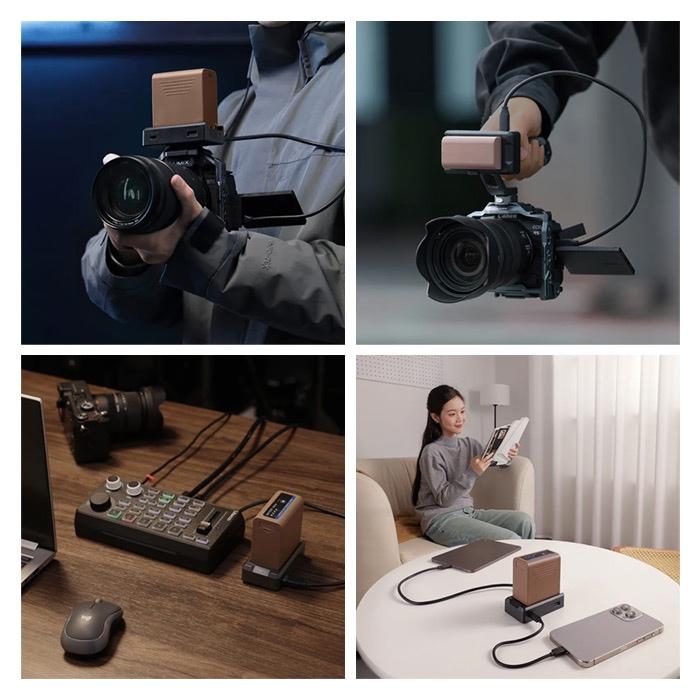 《 Ulanzi 優籃子 外接電源 》PA03 NP-F 供電快拆板 快拆板-細節圖3