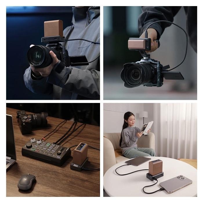 《 Ulanzi 優籃子 外接電源 》PA03 NP-F 供電快拆板 快拆板-細節圖3