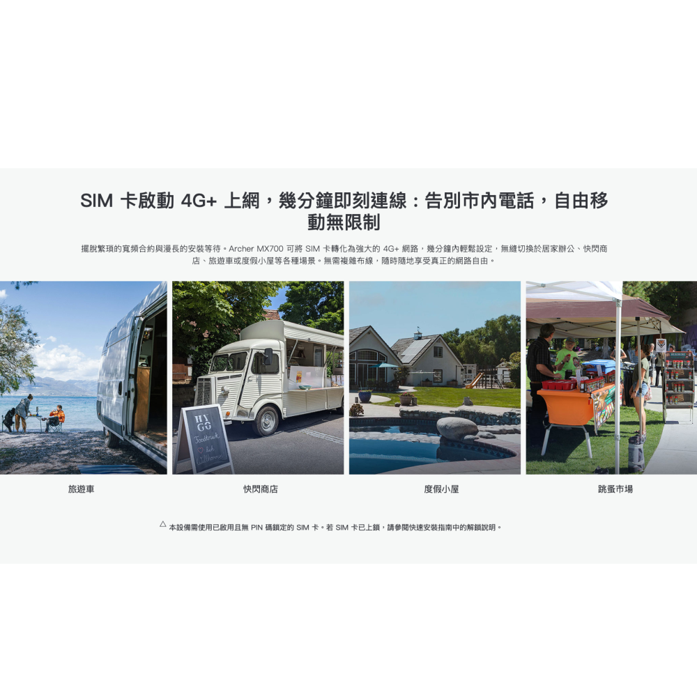 《 tp-link 原廠 SIM卡》Archer MX700 4G+ AX1500 雙頻 Wi-Fi LTE 路由器-細節圖5