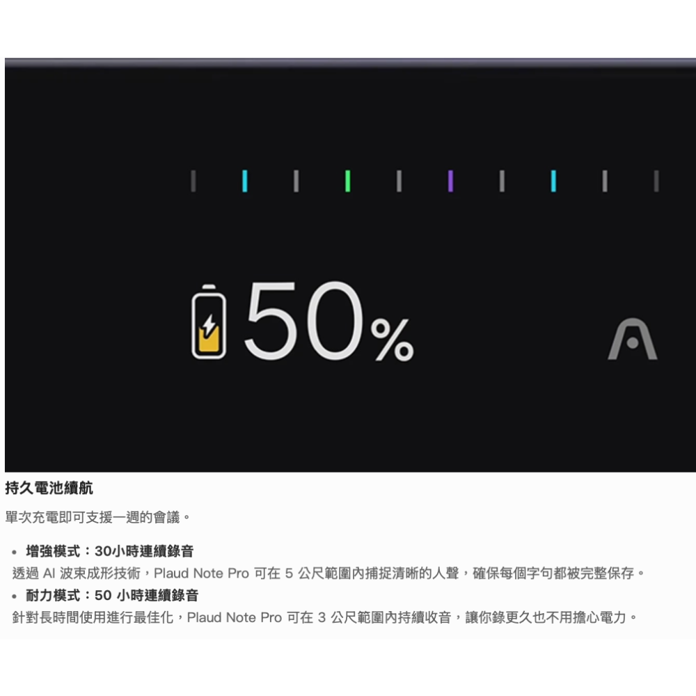 《 免運 熱銷 含皮套 原廠貨 密錄器 》Plaud Note Pro AI 智慧錄音卡 錄音筆 智能轉寫-細節圖3