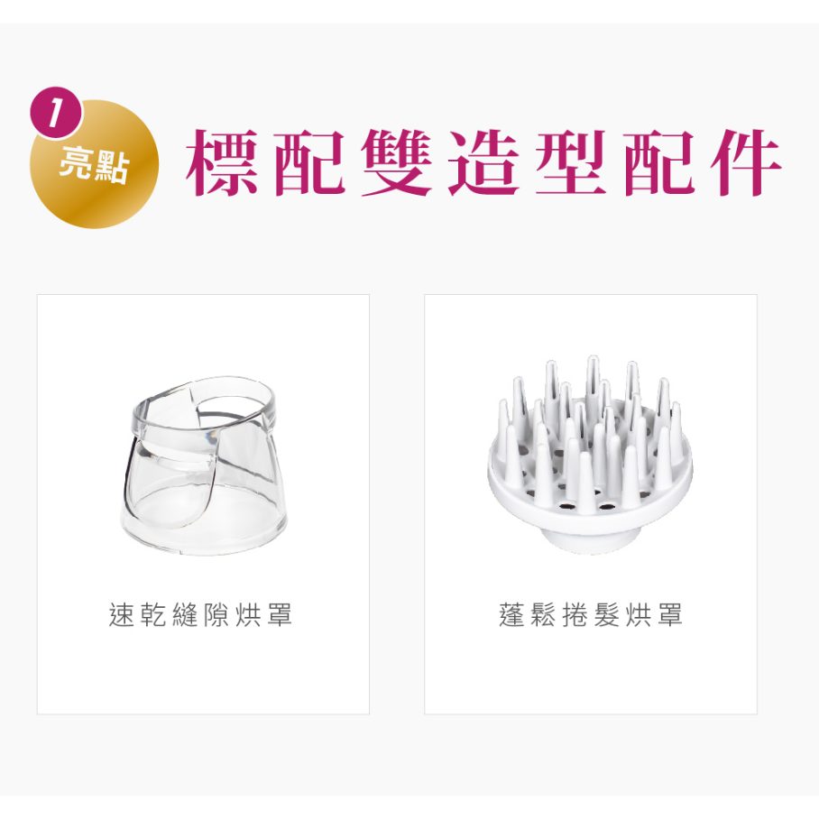 《 日本 TESCOM 台灣出貨 原廠公司貨 》BID392TW 超速乾 雙電壓 負離子 造型 吹風機 392-細節圖2