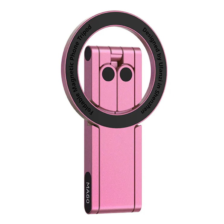 《Ulanzi 優籃子 手機配件》MA60 口袋 磁吸 手機 折疊支架 輕量三腳架 Magsafe 桌面自拍 手持便攜-規格圖3
