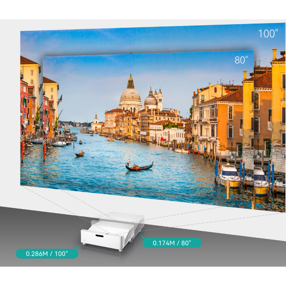 《 Optoma 奧圖碼 原廠 輕巧型 超短焦 3800 流明  》Wave 120U FHD 雷射 投影機-細節圖6
