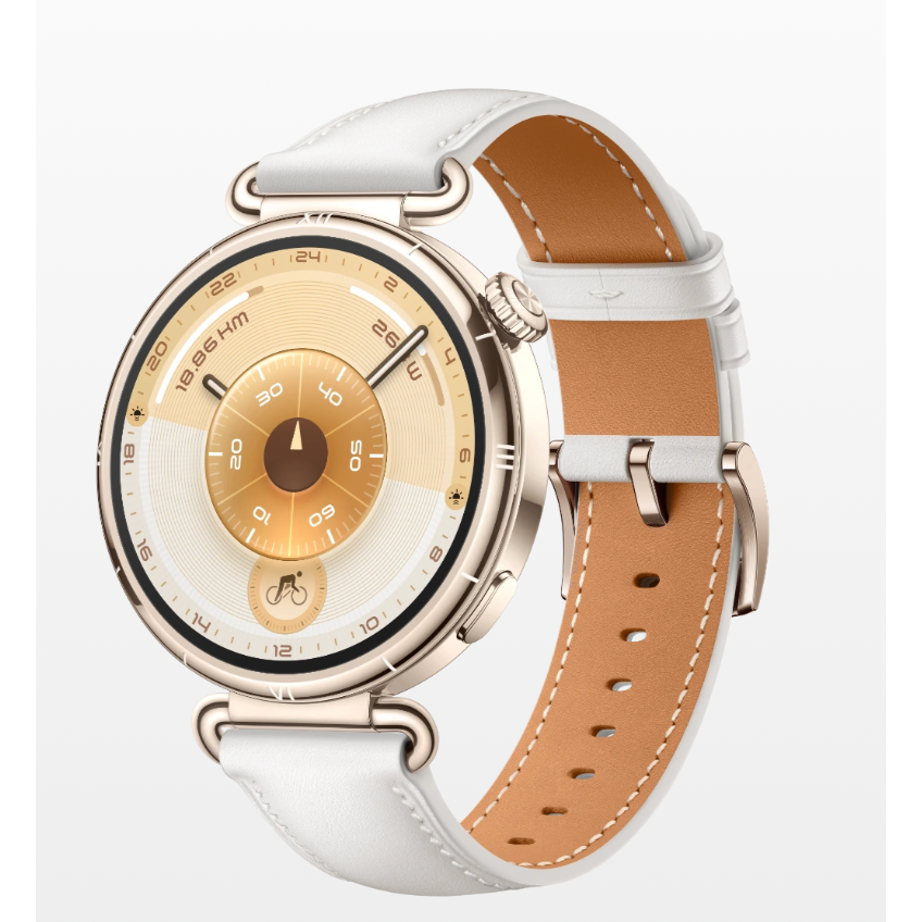 41mm - 浮光白 複合皮革錶⁠帶