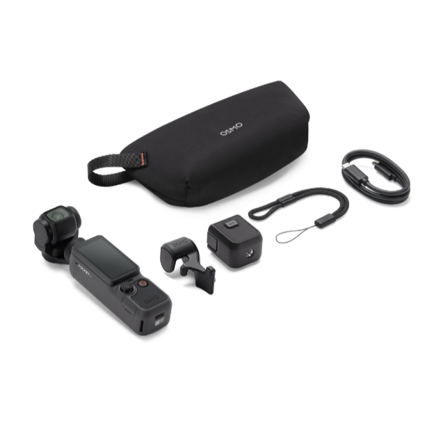 《 贈1年保險 DJI 現貨不用等 當天寄出 原廠公司貨 》Osmo Pocket 4 口袋相機 穩定器 組合套裝-規格圖1