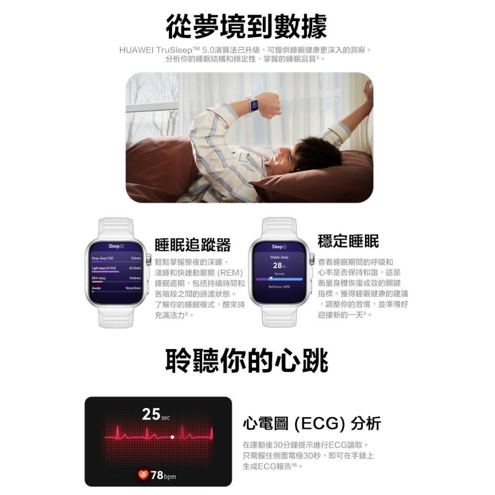 《 HUAWEI 華為 2026 買再送 專用藍芽耳機 》 HUAWEI WATCH FIT 5 Pro 智慧手錶-細節圖7