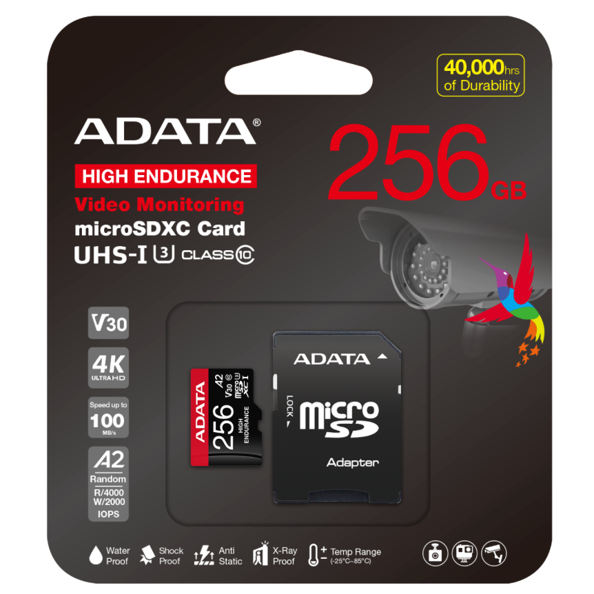 《 Adata 威剛 原廠 正版 高速 攝影機可用 》High Endurance UHS-I V30 監控卡 記憶卡-規格圖1