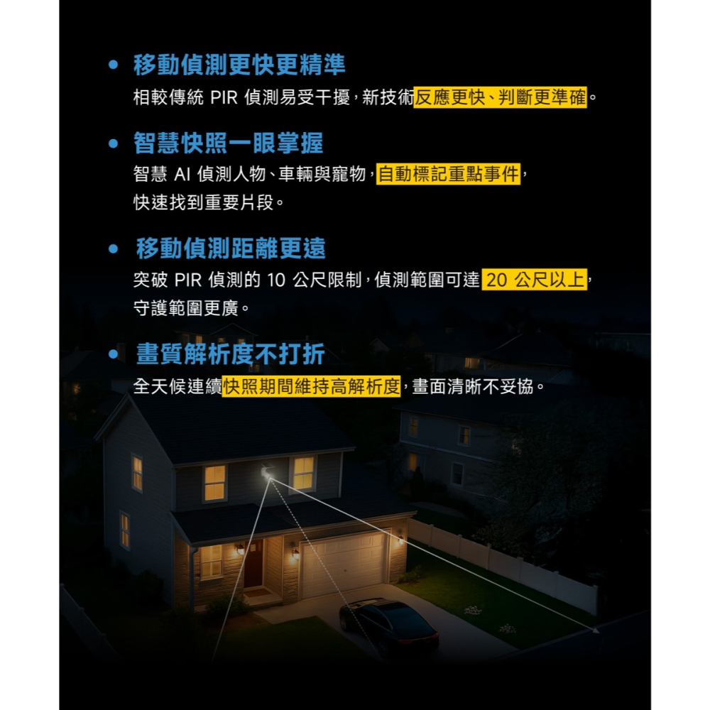 《 太陽能版 TP-LINK 防水 4K 8百萬 》Tapo C460 KIT WiFi 居家 攝影機 監視器 攝影機-細節圖4