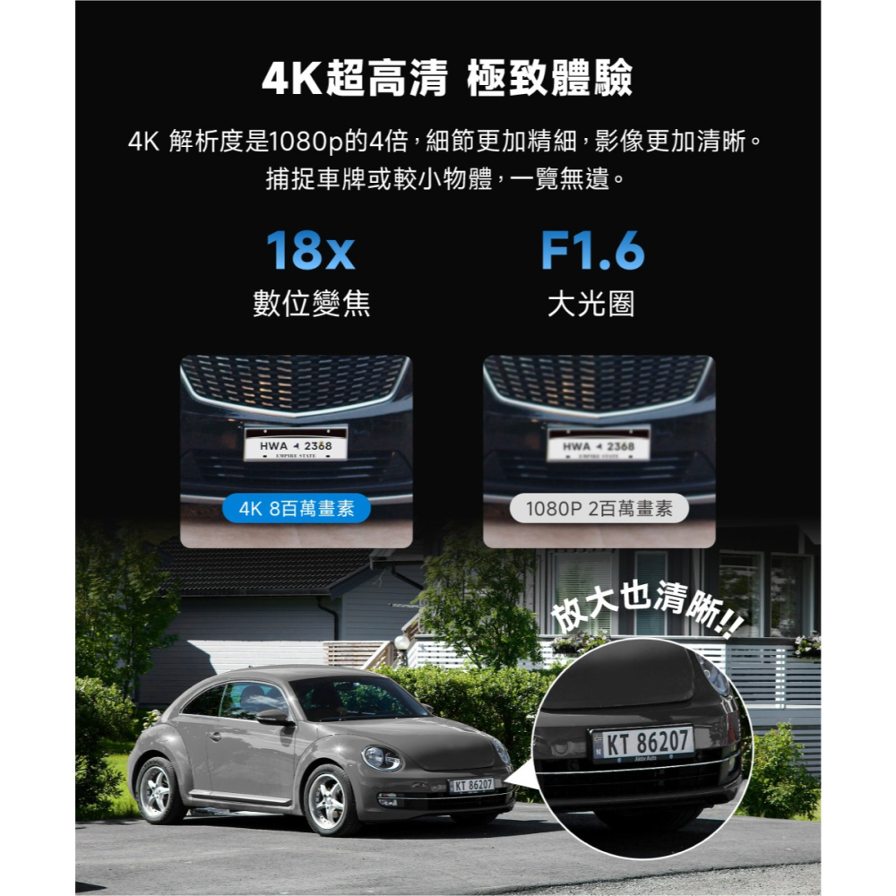 《 太陽能版 TP-LINK 防水 4K 8百萬 》Tapo C660 KIT WiFi 居家 攝影機 監視器 攝影機-細節圖6