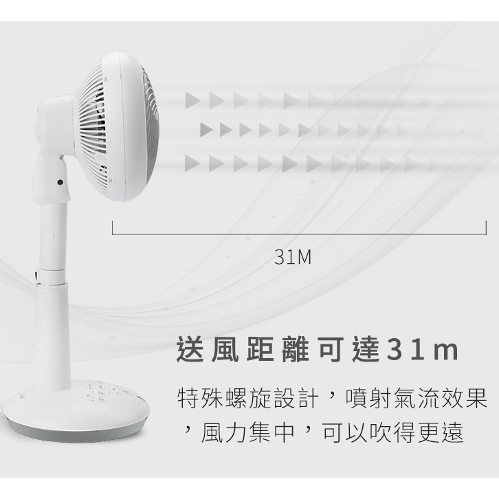 《 日本 IRIS 原廠 適用15坪 》STF-DC18T 直立式 3D 循環扇 電扇 風扇 電風扇 省電 立扇-細節圖3
