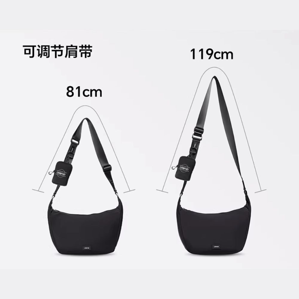 《 Ulanzi 優籃子 相機包 》HMN1 半月型 單肩 攝影包 半月 斜背包 6L 一機兩鏡 附小掛包 可拆隔板-細節圖4