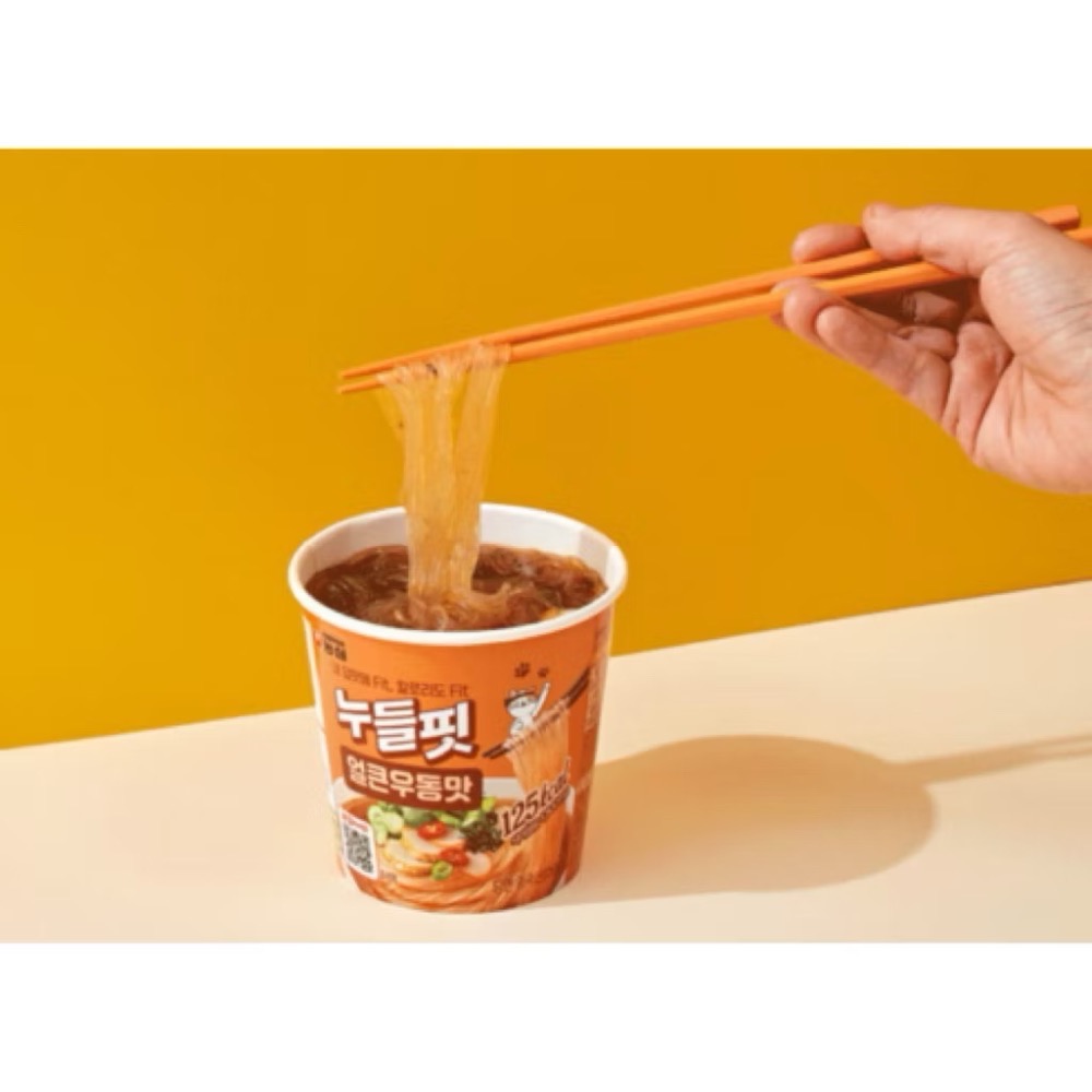 《低卡冬粉新口味 》咖哩冬粉 牛肉湯麵口味 被吸引的美味 Nongshim 農心 泡菜口味冬粉 低卡輕食❤️-細節圖5