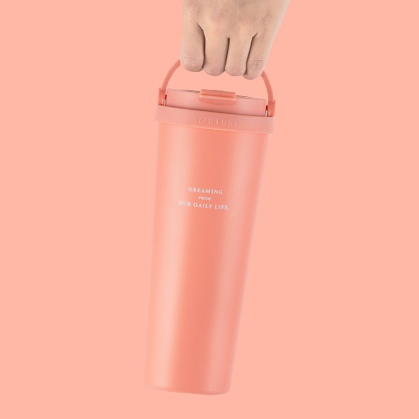 HOUSUXI 舒熙 好提鈦瓷層保溫杯720ml 飲料杯 隨行杯 保冷-細節圖2