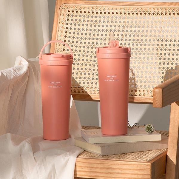 HOUSUXI 舒熙 好提鈦瓷層保溫杯720ml 飲料杯 隨行杯 保冷-細節圖3