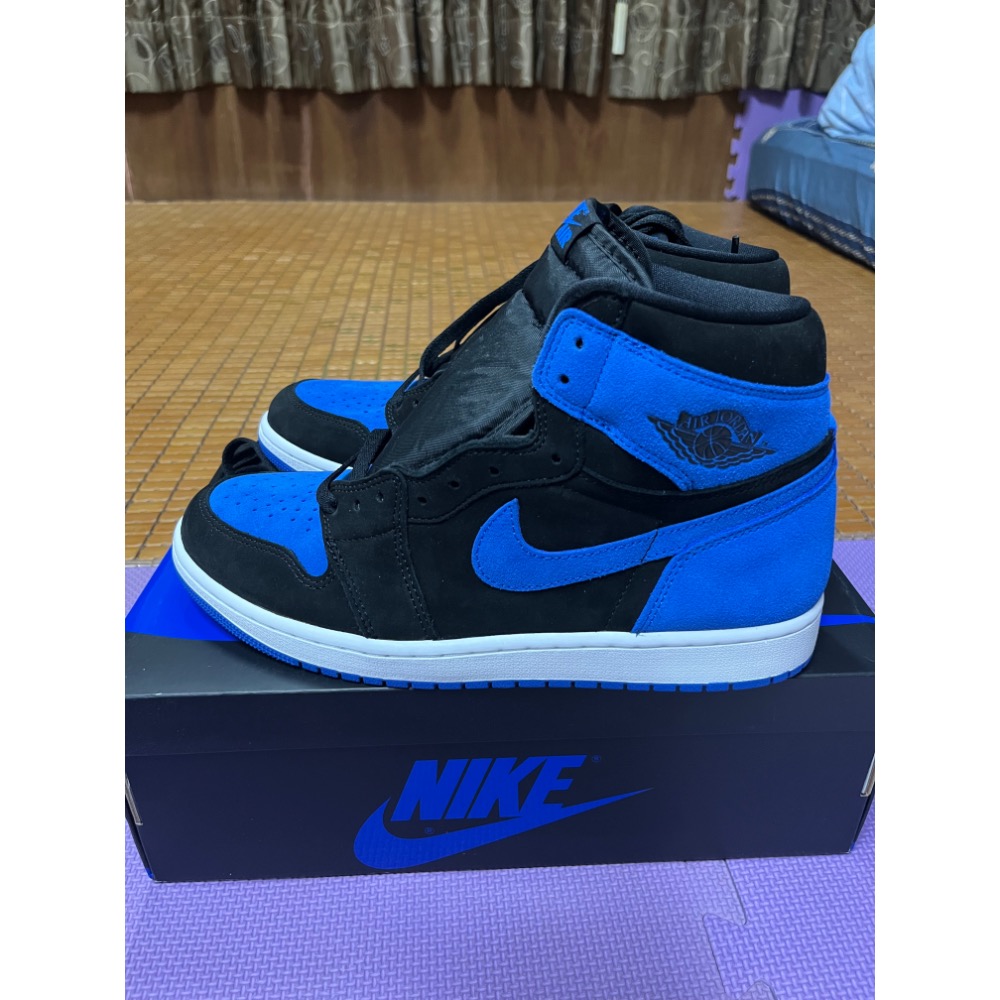 Jordan 1 黑藍 全新 us:10-細節圖2