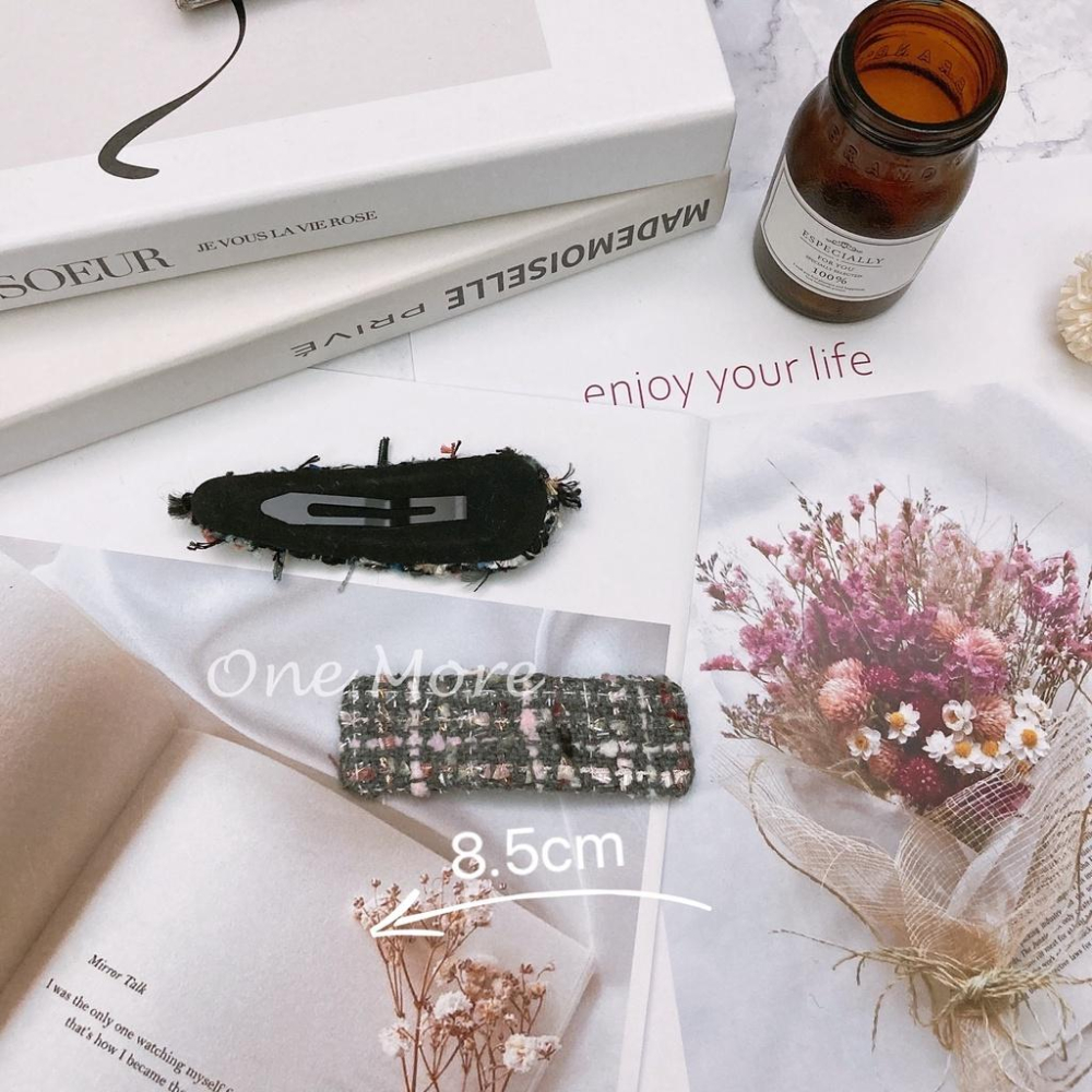 🐮One More🐮現貨快速出☑️小香風 BB夾 髮夾 髮飾 頭飾-細節圖4