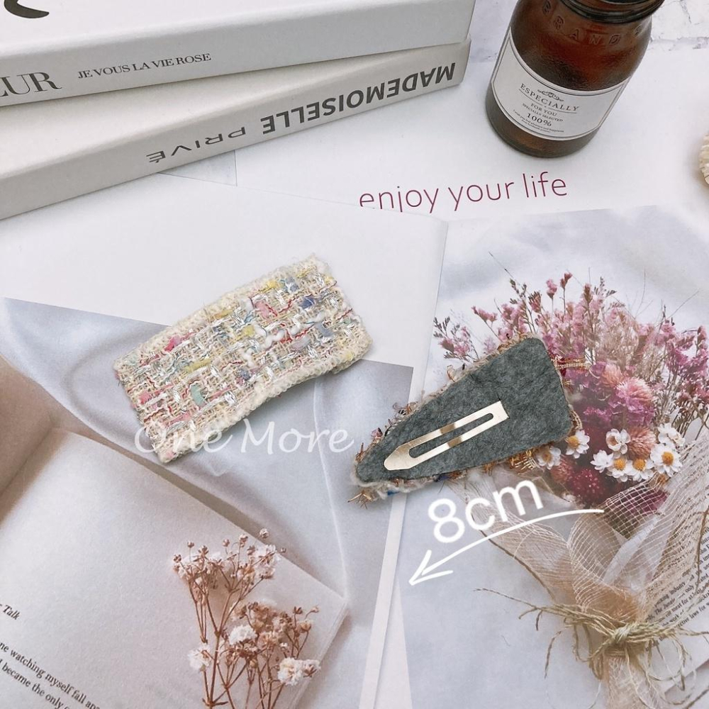 🐮One More🐮現貨快速出☑️小香風 BB夾 髮夾 髮飾 頭飾-細節圖5