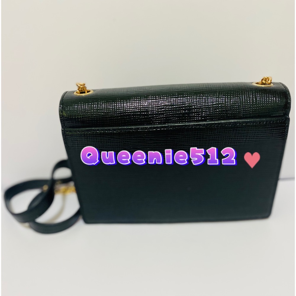 Marc Jacobs The turnlock漆皮轉釦翻蓋肩斜背鍊包-細節圖2