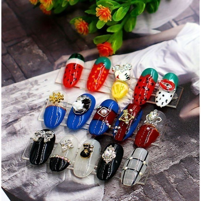 【奕妃美甲🤎台灣現貨+發票🧾】美甲展示條約48個裝 #美甲展示條-細節圖2