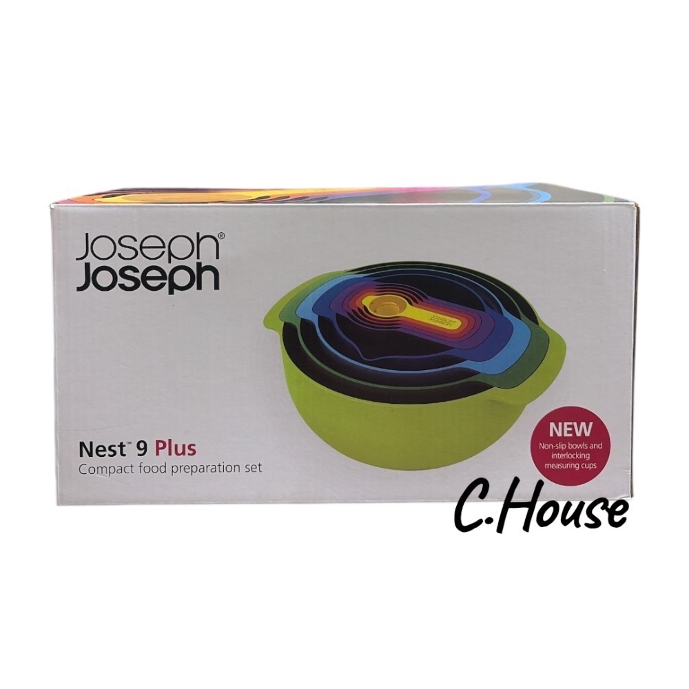 Joseph Joseph Nest系列多功能攪拌量測盆9件組 《繽紛色》-細節圖3