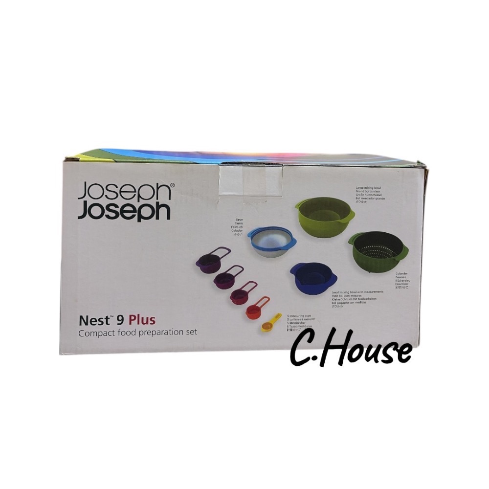 Joseph Joseph Nest系列多功能攪拌量測盆9件組 《繽紛色》-細節圖4