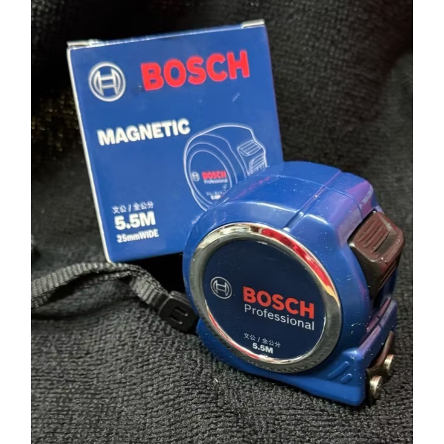 《高雄達順》BOSCH 5.5M 25mm 附磁鋼捲尺 公分/文公  含稅-細節圖2
