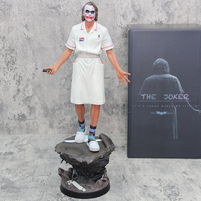【紫色風鈴】自殺小隊 DC 希斯萊傑 JOKER 小醜護士服 1/4 雕像 模型 盒裝 港版 無證