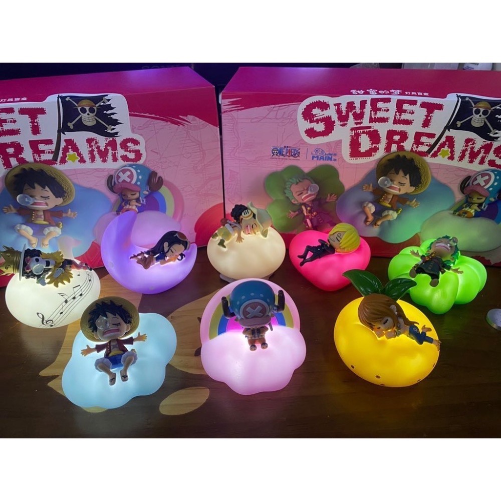 《花鹿花坊》航海王 ONE PIECE SWEET DREAMS 甜蜜的夢 充電小夜燈 可無線使用 布魯克確認款-細節圖4