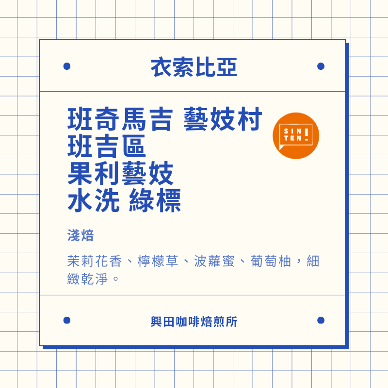 🧡衣索比亞 耶加雪菲/古吉 藝妓 精品咖啡豆 (各種不同產區) 【興田鮮烘咖啡豆】精品咖啡豆-規格圖1