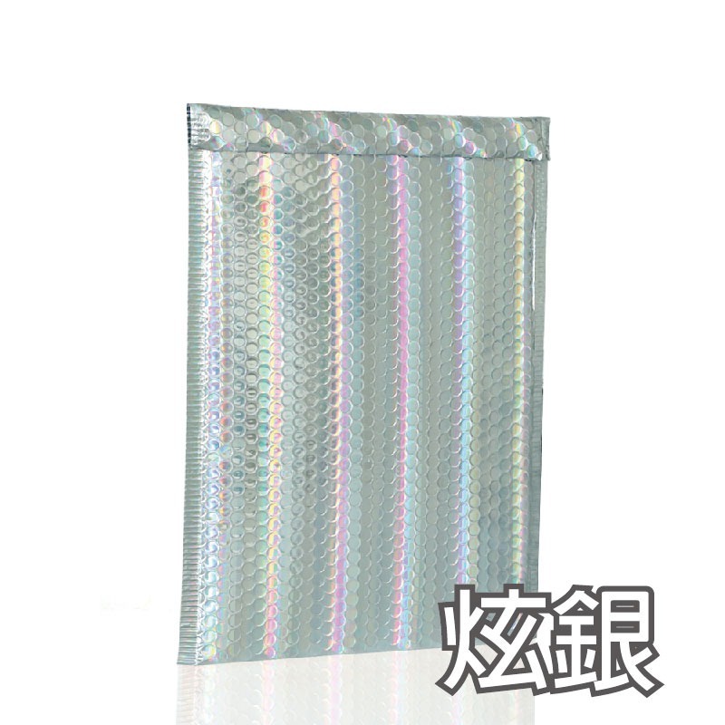 [含稅附發票]1入-鍍鋁膜氣泡信封袋 氣泡破壞袋 包裝袋 加厚鋁箔膜泡泡袋 快遞保護袋 禮品包裝袋郵件包裹袋-規格圖4