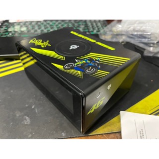 售Rossi世界摩托車錦標賽系列 多功能無線充電座電子鬧鐘-細節圖2