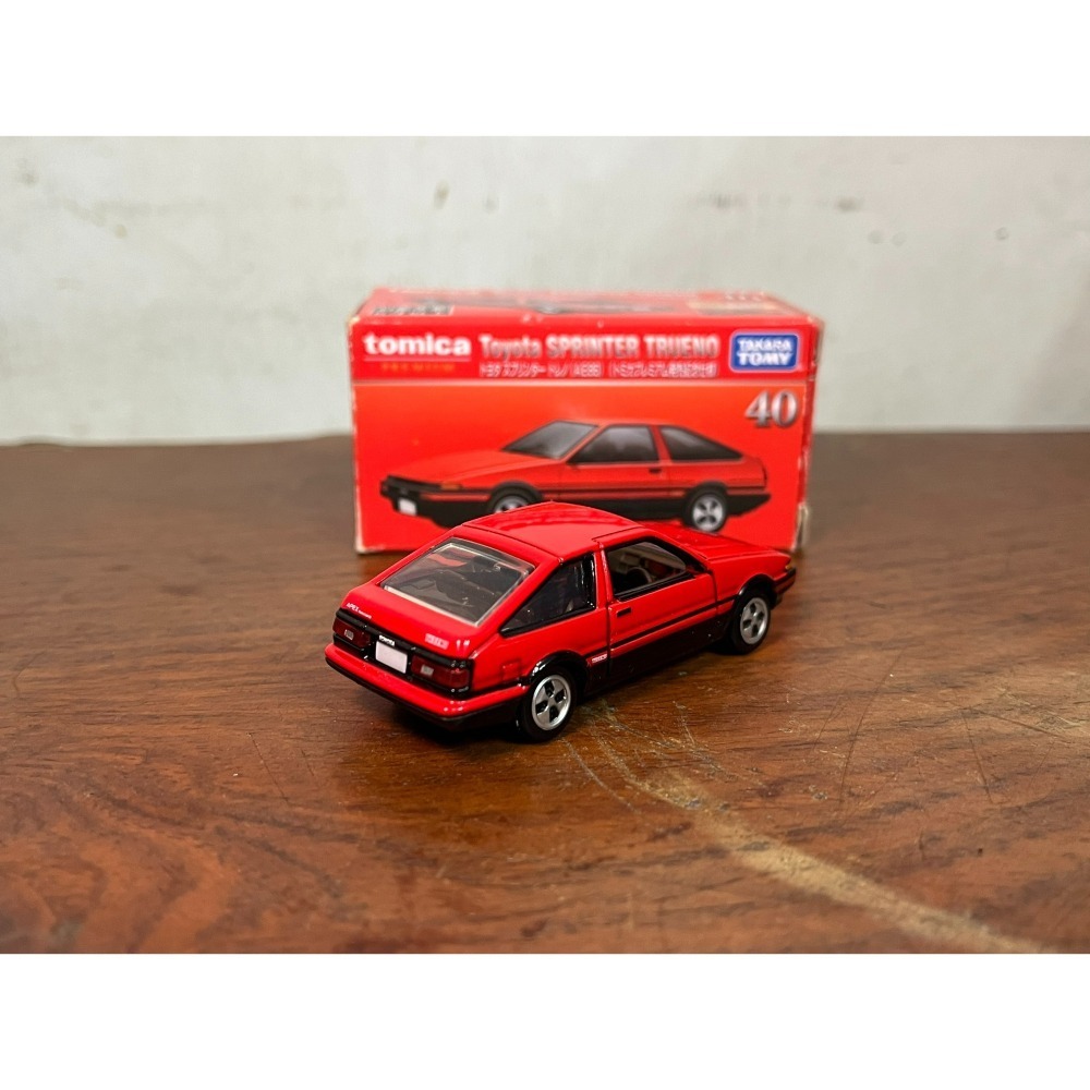 現貨 Tomica #40 豐田toyota AE86 初回 (附膠合)-細節圖3