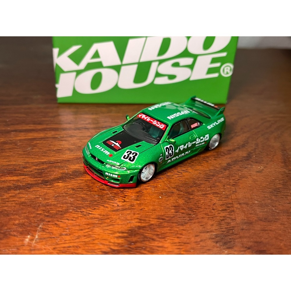 現貨 KAIDO #150 Nissan Skyline GT-R R33 Imai Racing 1/64-細節圖3