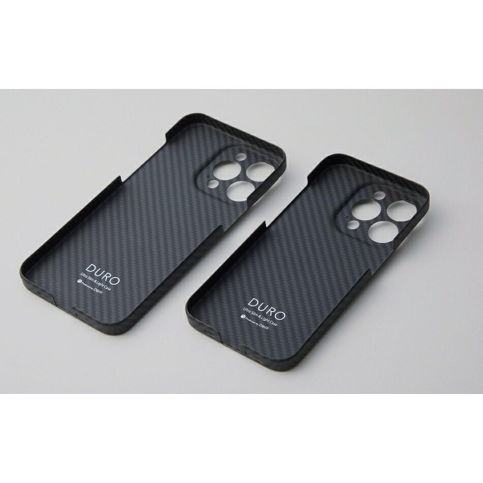 DeFF DURO 杜邦克維拉纖維 超輕薄保護殼 絕佳手感 特別版 iPhone 15 Pro 系列專用-細節圖2