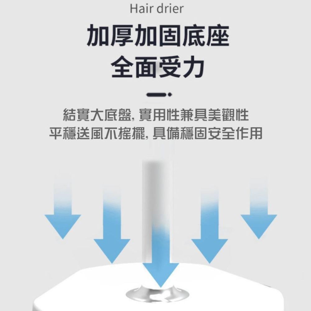 [免運+遠距操作] 立式吹風機 立式吹風機 站立吹風機 懶人吹風機 免手持吹風機 負離子吹風機 遙控調節 110V-細節圖6