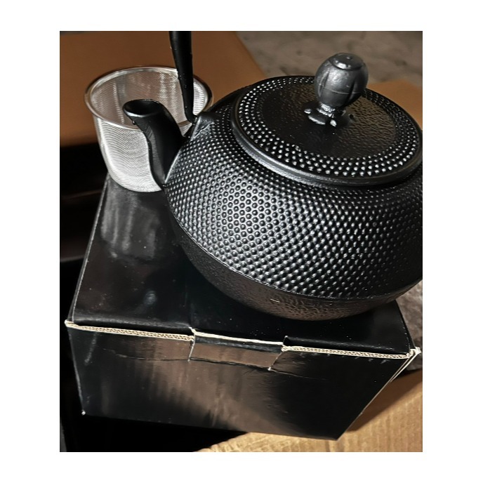 日式精雕鑄鐵茶壺(800ml)-細節圖7