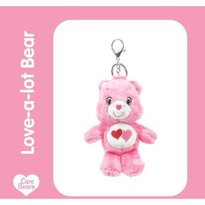 【🇹🇭泰國】 正版泰國彩虹熊 Care Bears 小熊吊飾 鑰匙圈 彩虹熊-規格圖6