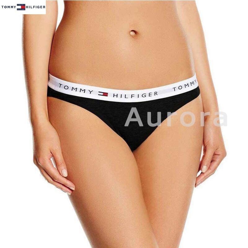💕Aurora 美國代購💕 Tommy Hilfiger 女款 丁字褲 湯米 純棉 純色 細帶 多色 性感 中低腰-細節圖5