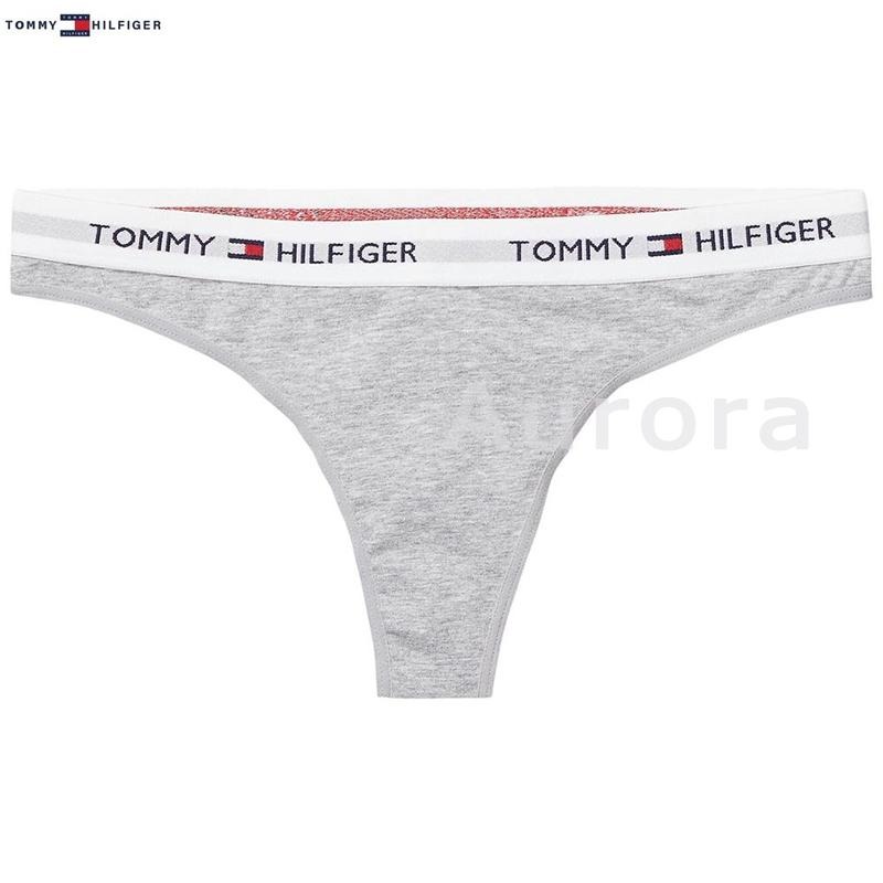 💕Aurora 美國代購💕 Tommy Hilfiger 女款 丁字褲 湯米 純棉 純色 細帶 多色 性感 中低腰-細節圖6