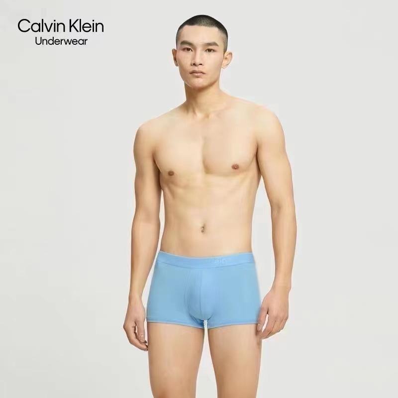 Aurora 購物分享💕Calvin Klein 新款天絲棉男士內褲 四角褲 平角內褲 牛皮紙盒裝三件組-細節圖7