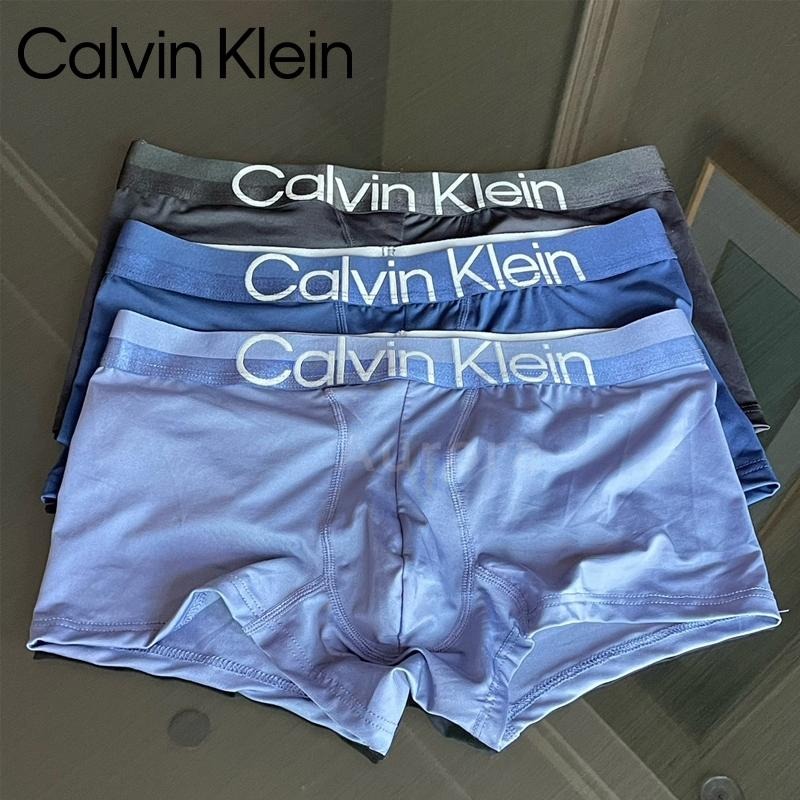 Aurora 購物分享💕 Calvin Klein 男士雙拼內褲 編織腰帶 男士平角內褲 平口內褲 3色/組盒裝-細節圖6