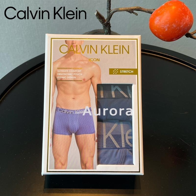 Aurora 購物分享💕 Calvin Klein 男士雙拼內褲 編織腰帶 男士平角內褲 平口內褲 3色/組盒裝-細節圖9
